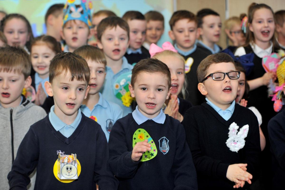 Easter Badges And Bonnets At Kilwinning S Abbey Primary School Ardrossan And Saltcoats Herald